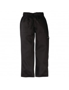 Chef Works Executive Chefs Trousers Black Herringbone M