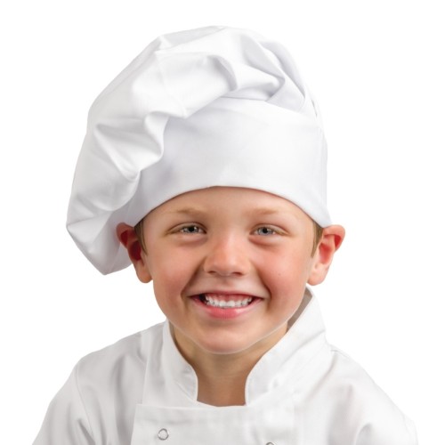 Whites Childrens Chef Hat White