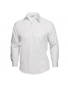 Uniform Works Dress Shirt Long Sleeve White L