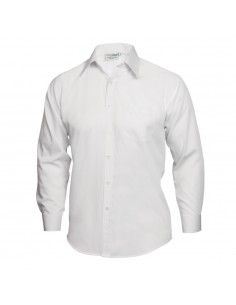 Uniform Works Dress Shirt Long Sleeve White XL