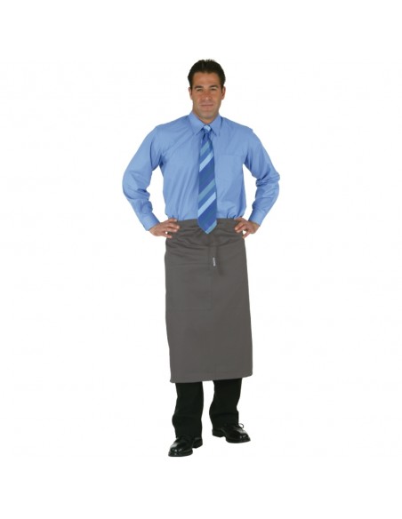 Uniform Works Regular Bistro Apron Charcoal