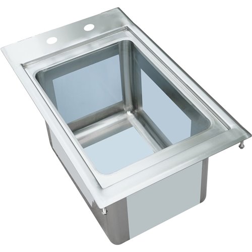 Drop-in Bar Sink 1 bowl Stainless steel | Stalwart DIBS1FB101410