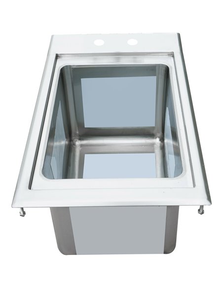 Drop-in Bar Sink 1 bowl Stainless steel | Stalwart DIBS1FB101410 Drop-in Bar Sink 1 bowl Stainless steel | Stalwart DIBS1FB101410