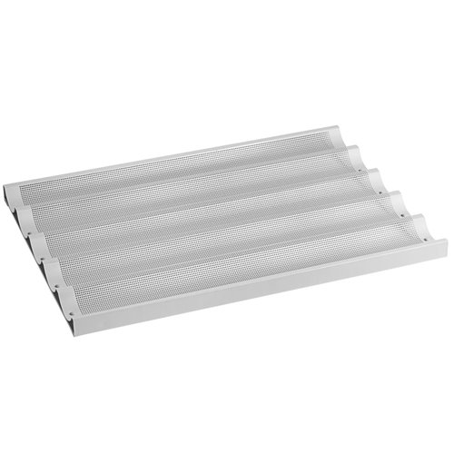 Oven Baguette / French Bread Baking Tray Aluminium 600x400x80mm | Stalwart FBR6040
