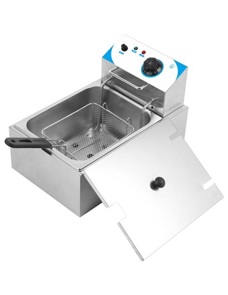 Commercial Fryer Single Electric 10 litre 2.5kW Countertop | Stalwart WHCDFS