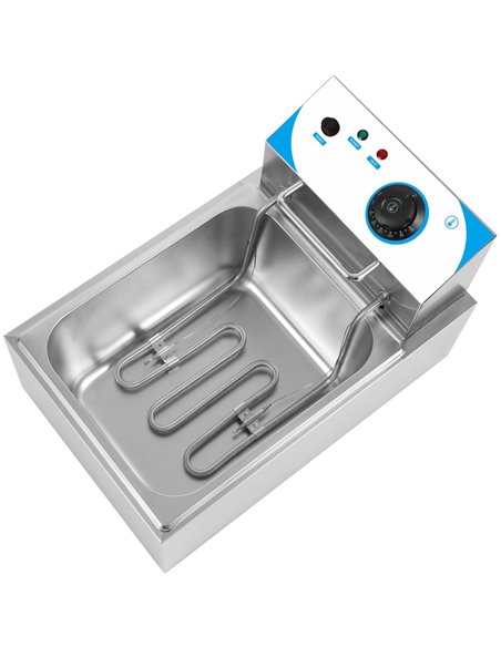 Commercial Fryer Single Electric 10 litre 2.5kW Countertop | Stalwart WHCDFS