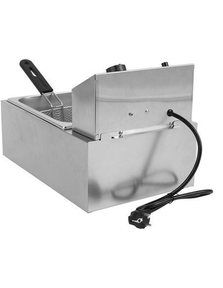 Commercial Fryer Single Electric 10 litre 2.5kW Countertop | Stalwart WHCDFS