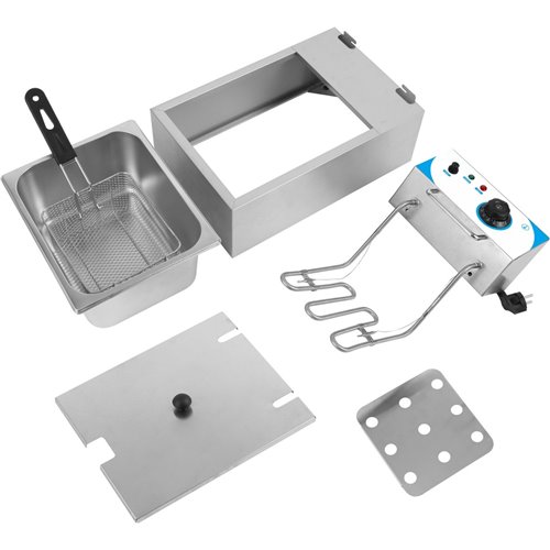 Commercial Fryer Single Electric 10 litre 2.5kW Countertop | Stalwart WHCDFS