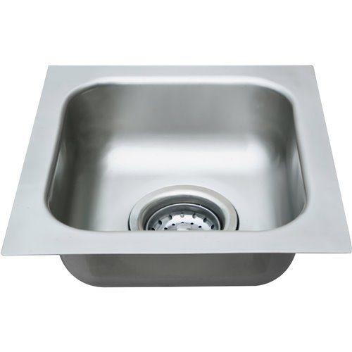 Undermount Sink 1 bowl Stainless steel | Stalwart UMSB1DB090905318