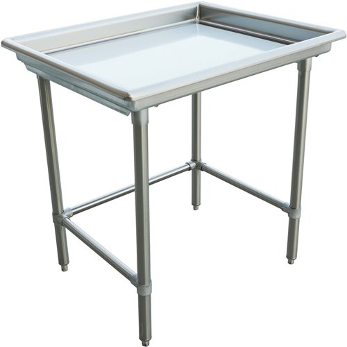 Commercial Stainless Steel Dish Sorting Table 914mm Width | Stalwart SRT36