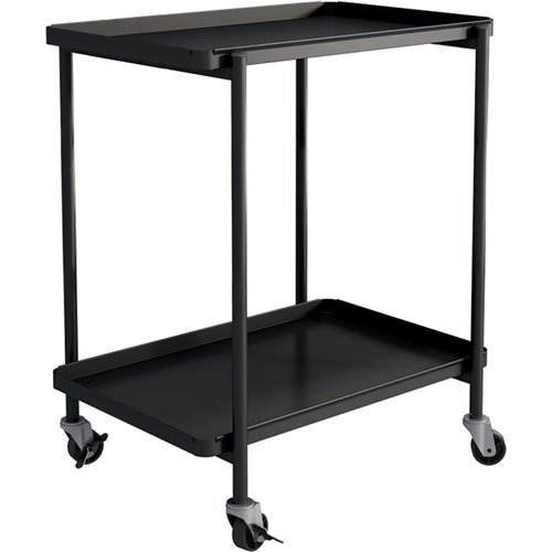 2 Tier Trolley Cart 555x400x690mm | Stalwart MOJI02