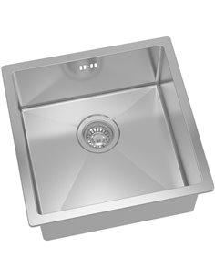 Undermount Single Basin Sink Stainless Steel 530x400x200mm | Stalwart CHMS5845