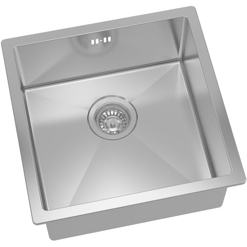 Undermount Single Basin Sink Stainless Steel 530x400x200mm | Stalwart CHMS5845