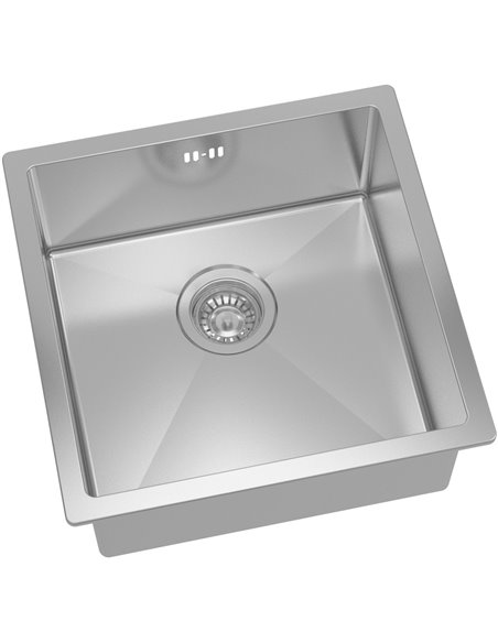 Undermount Single Basin Sink Stainless Steel 530x400x200mm | Stalwart CHMS5845