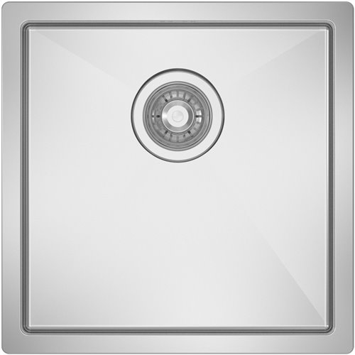 Undermount Single Basin Sink Stainless Steel 530x400x200mm | Stalwart CHMS5845