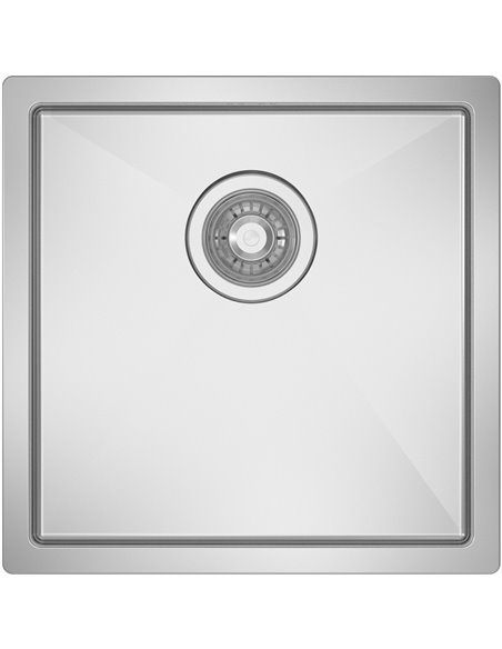 Undermount Single Basin Sink Stainless Steel 530x400x200mm | Stalwart CHMS5845