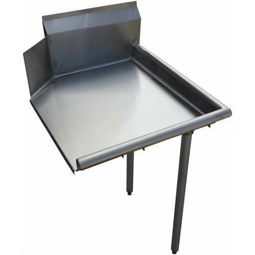 Commercial Stainless steel Pass Through Dishwasher Table Right 914mm Width | Stalwart CDT36R