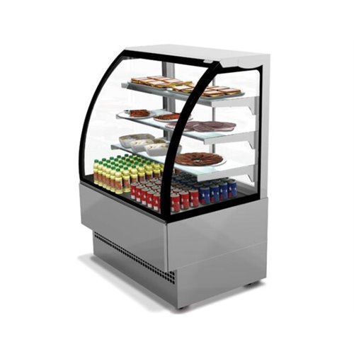 Sterling Pro EVO60-SS-R290A Stainless Steel Patisserie Counter, 0.6m / 0.91m ² Deck