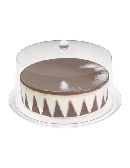 Olympia Kristallon Polycarbonate Display Cover Clear 308(Ø) x 190(H)mm