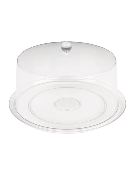 Olympia Kristallon Polycarbonate Display Cover Clear 308(Ø) x 190(H)mm