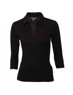 Uniform Works V-Neck T-Shirt  Black XL