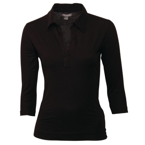 Uniform Works V-Neck T-Shirt  Black XL