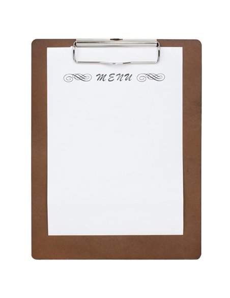 Special Offer Olympia Wooden Menu Presentation Clipboard A5 (Pack of 10)