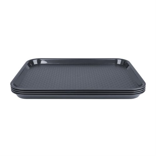 Olympia Kristallon Foodservice Tray Charcoal 265 x 345mm