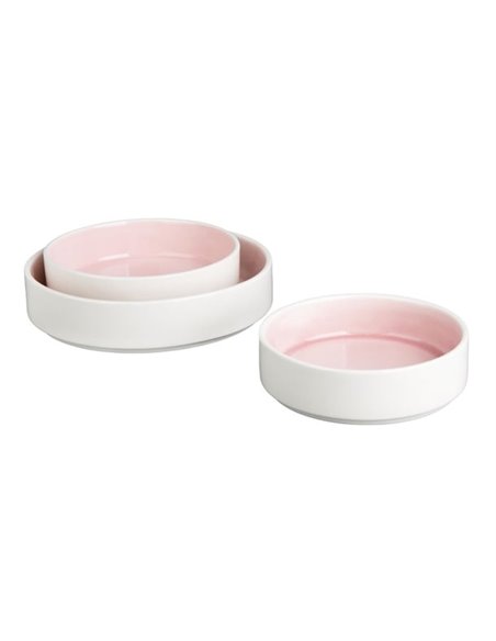 Olympia Fondant Bowl Pink - 215mm 8 1/2" (Box 4)