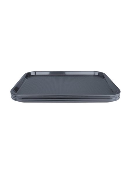Olympia Kristallon Foodservice Tray Charcoal 305 x 415mm