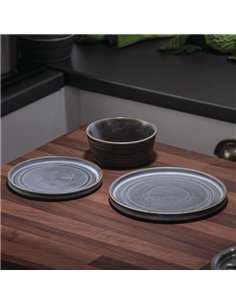 Olympia Cavolo Serve Like A Pro 18-Piece Charcoal Dusk Dinner Set 2