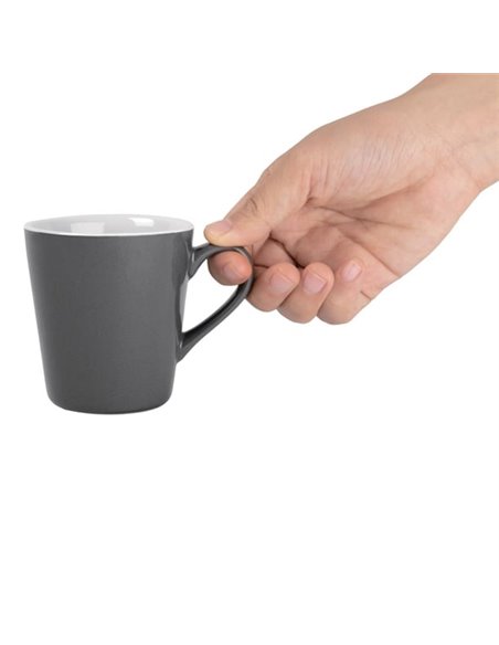 Olympia Cafe Flat White Charcoal - 170ml 5.74fl oz (Box 12)