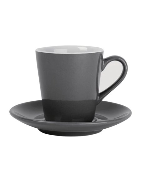 Olympia Cafe Flat White Charcoal - 170ml 5.74fl oz (Box 12)