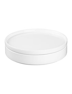 Olympia Whiteware Flat Walled Bowl - 270mm 10 2/3" (Box of 4) 2