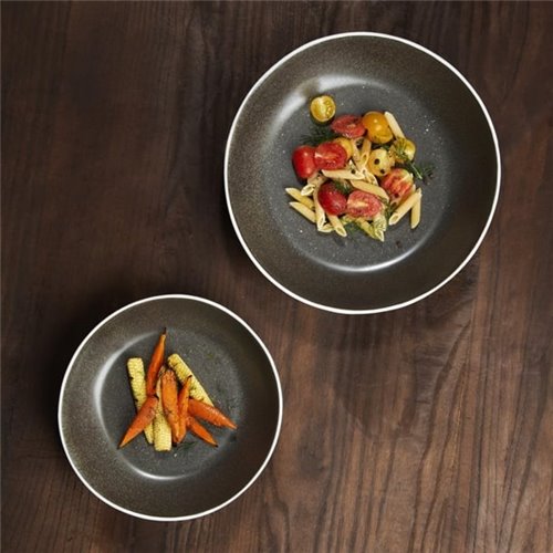 Olympia Chia Charcoal Coupe Bowl 265mm 10.5" (Box 4)