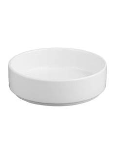 Olympia Whiteware Flat Walled Bowl - 152mm 6" (Box of 6)