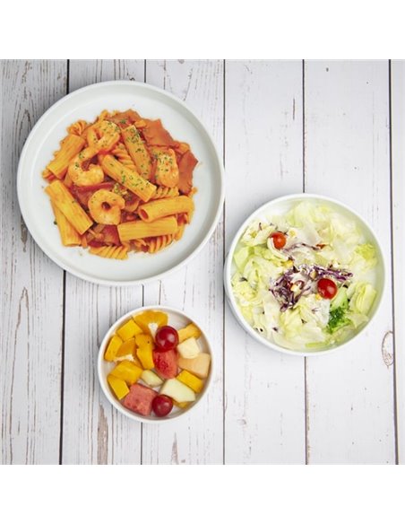 Olympia Whiteware Flat Walled Bowl - 152mm 6" (Box of 6)