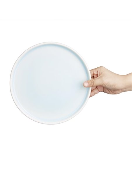 Olympia Fondant Plate Aqua - 215mm 8 1/2" (Box 6)