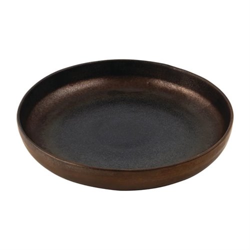 Olympia Ochre Flat Bowls 210mm 700ml (Pack of 6)