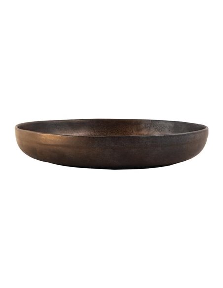 Olympia Ochre Flat Bowls 210mm 700ml (Pack of 6)