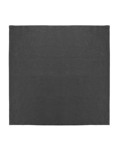 Olympia Linen Table Napkin Black 400x400mm (Pack of 12)