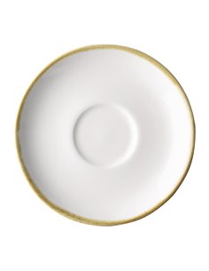 Olympia Kiln 230ml Cup Saucer Chalk 140mm (Pack of 6)