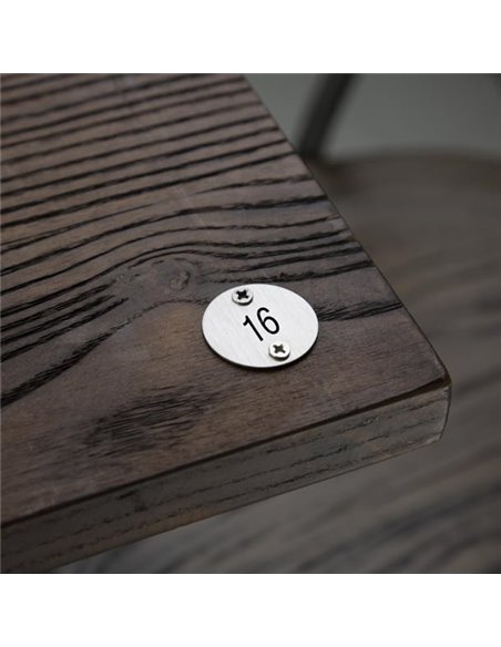 Olympia Table Numbers Silver (16-20)