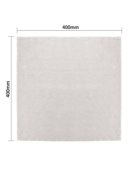 Olympia Linen Table Napkin Sand 400x400mm (Pack of 12)