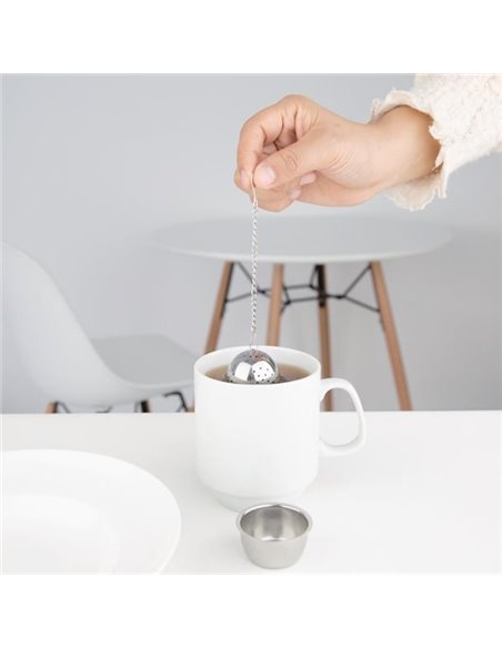 Olympia Oval Stainless Steel Tea Strainer 40(Ø) x 55(H)mm