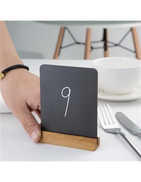 Olympia Mini Elegant Tableboard 100(H) x 80(W)mm (Pack of 4)