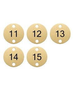 Olympia Table Numbers Bronze (11-15) 2