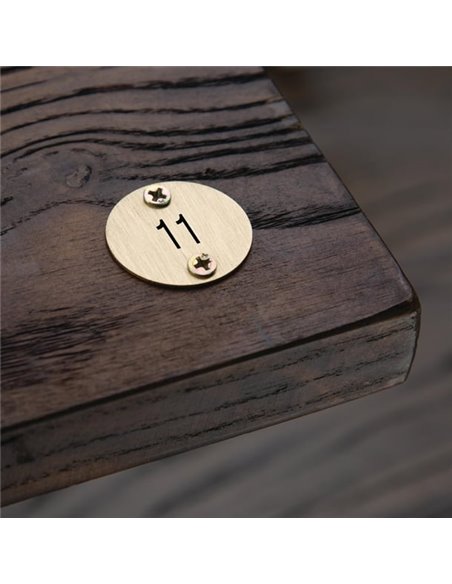 Olympia Table Numbers Bronze (11-15)