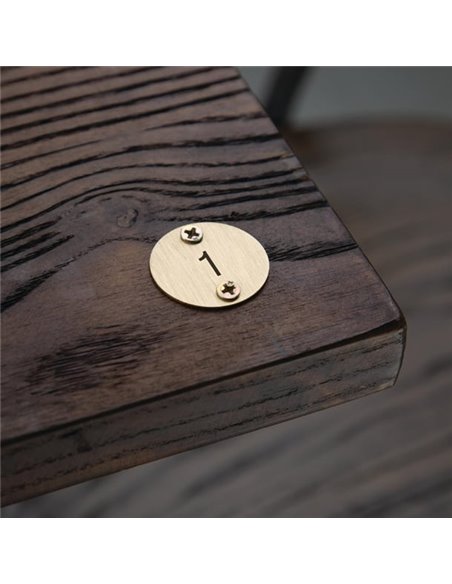 Olympia Table Numbers Bronze (1-5)