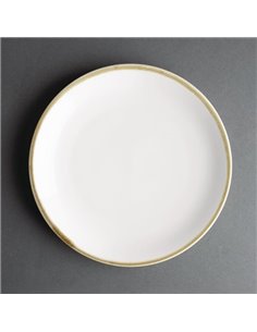 Olympia Kiln Coupe Plate Chalk 230mm (Pack of 6) 2